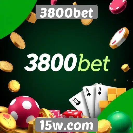 Variedade de jogos disponíveis na plataforma 3800bet